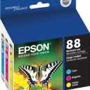 EPSON 88 DURABrite Ultra Ink Color Combo Pack For CX-4400, 4450, 7400, 7450 ; N-10, 11; NX-100, 105, 110, 115, 200, 215, 300, 305, 400, 415