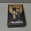 Ufree Hair Clippers for Men, Clippers and Trimmers Set, Cordless Barber Clippers, Grooming Kit, Gifts for Men (Black)