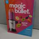 Magic Bullet Blender, Small, Silver, 11 Piece Set