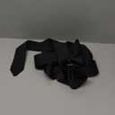 Jecery Double Strap Parade Flag Carrier Parade Harness Color Guard Flag Pole Holder Nylon Sling Carrying Belt for Parades(Black)