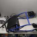 Drive Medical R728BL Foldable Rollator Walker with Seat, Blue
