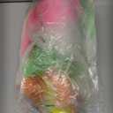 Funny Party Hats Rainbow Troll Hair Wig - Colorful 80s Wigs - Neon Spiked Crazy Costume Wig