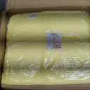 Disposable Isolation Gowns 10-Pack (Size L, Yellow)