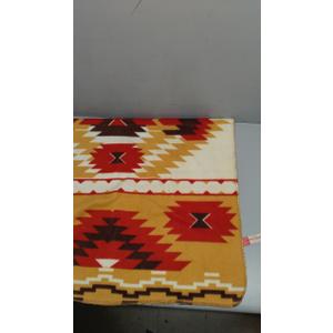 Sun Orange Anti-Pill Premium No-Sew Throw Fleece Fabric Kit (72x60)