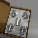 Wheel Lock Lug Nut Set M12 x 1.5 Anti Theft Fit Toyota Camry Tacoma Corolla Highlander Avalon RAV4 Sienna Venza Celica Prius Matrix CHR Mirai Lexus RX350 IS250 ES350 NX200T Replace 00276-00900