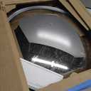 18" Outdoor Acrylic Round Convex Mirror, Security Mirror for Retail Stores, Warehouses, Driveways, and Parking Lots, Acrylic Mirror for Blind Spots and High-Traffic Areas