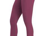 Sunzel Mini Flare Leggings for Women V Crossover Mid Rise Workout Flared Yoga Pants with Tummy Control and Wide Leg (XL)