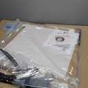 Bessie Bakes Simple White Textured Replicated Photography Backdrop 19.5 Inch x 19.5 Inch Square 3 mm Thick