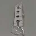 2 Point Bolt Mortise Lock Used for Pella Storm Door Handle Set (Only Lock Body), Storm Door Lock Replacement Part Fits Pella, Screw Hole Center Spacing: 7-1/4 ", 2 Bolts Spacing:2-1/2 ".(White)