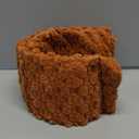 UGASA Fall Lumbar Throw Pillow Covers Pack of 1 Super Soft Boho Corduroy Decorative Pillow Covers Cases Solid Plush Texture Accent Throw Pillows for Sofa Couch Living Room Chair 14x24 Inch, Orange