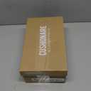CUSHIONAIRE Women's Onyx braided Heel Sandal +Memory Foam, Size 7.5