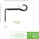3 1/2" Trellis Wall Brackets, Pack of 2