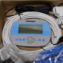 Sainlogic Automatic Plant Waterer for 15 Potted Plants, Smart Self Watering System with Humidity Monitor DisplayDeep Root Irrigation, IP64 Programmable Timer for Vacation, Travel, Indoor Garden (Blue)