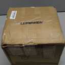 LEPOWER 1600LM LED Solar Security Lights Motion Outdoor, 5500K White Light, IP65 Waterproof Outdoor Flood Solar Light for Yard, GarageBlack