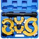 ATPEAM Macpherson Strut Spring Compressor Kit Universal Interchangeable Fork Coil Extractor Tool Set