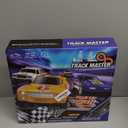 Slot Car Race Track Sets for Boys,Race Car Track with 4 High-Speed Slot Cars,Battery or Electric Car Track,Dual Racing Game Lap Counter Track Sets,Toys Gifts for Boys Girls Ages 4 5 6 7 8-12