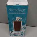 DERMALOGIC Massage Oil Warmer for Pro Spa Massage, Home Lotion Warmer with Aluminum Bottle Pump Set, Plug-in Oil Heater Beauty Salon Treatment Equipment, Light Wood