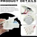 WH03X30517 Washer Shift Actuator Compatible with GE Washing Machine Replaces AP7014559, WH05X25036, WH05X24435