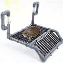 Chunful Adjustable Extra Large Turtle Basking Platform, 18-19" Wider Hanging Dock, Basking Area for Aquarium Tank 40/50/65/75/90 Gallon, DIY Assembly Tortoise Tank Accessories