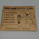 Anti Slip Dog Socks to Prevent Licking Paws - Double Side Dogs Paw Grip Sock for Hardwood Floors, No Twist Dog Booties Grippy Socks for Small Medium Large Senior Dogs, Light Grey and Black, XL (XL(Pack of 4))