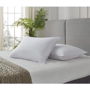 Blue Ridge Home Fashions 400 Thread Count White Down Pillow, King 2 Pack