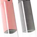 Touchscreen Screen Cleaner Kit 2 Pcs, Phone, Tablet and Car Screen Cleaner, Two in One Spray and Microfiber Cloth (Grey & Pink)