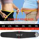 FEATOL Back Brace for Lower Back Pain, Back Support Belt for Women & Men, Breathable Lower Back Brace with Lumbar Pad, Lower Back Pain Relief for Herniated Disc, Sciatica, Scoliosis plus size (Waist (2X-Large (Pack of 1), Black)