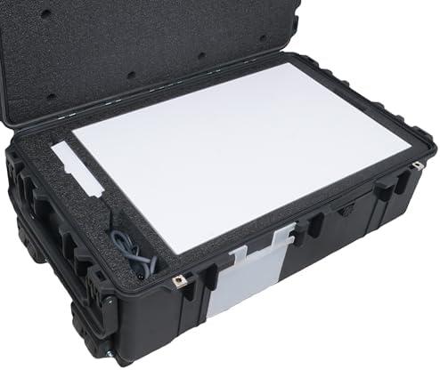 Case Club Case fits The Starlink Standard Dish Kit (Starlink Gen 3, Router, Power Supply & Cords) in a Waterproof, Hard-Shell, Protective, Pressure Equalizing, Airtight Case