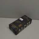 Round Hair Blow Dryer Brush  1.2 Inch Ceramic Barrel Hair Dryer Brush for Short/Middle Hair, One Step Drying, Volumizing, Straightening and Styling, Negative Ionic Dryer Brush (BlackGolden, 1.2)