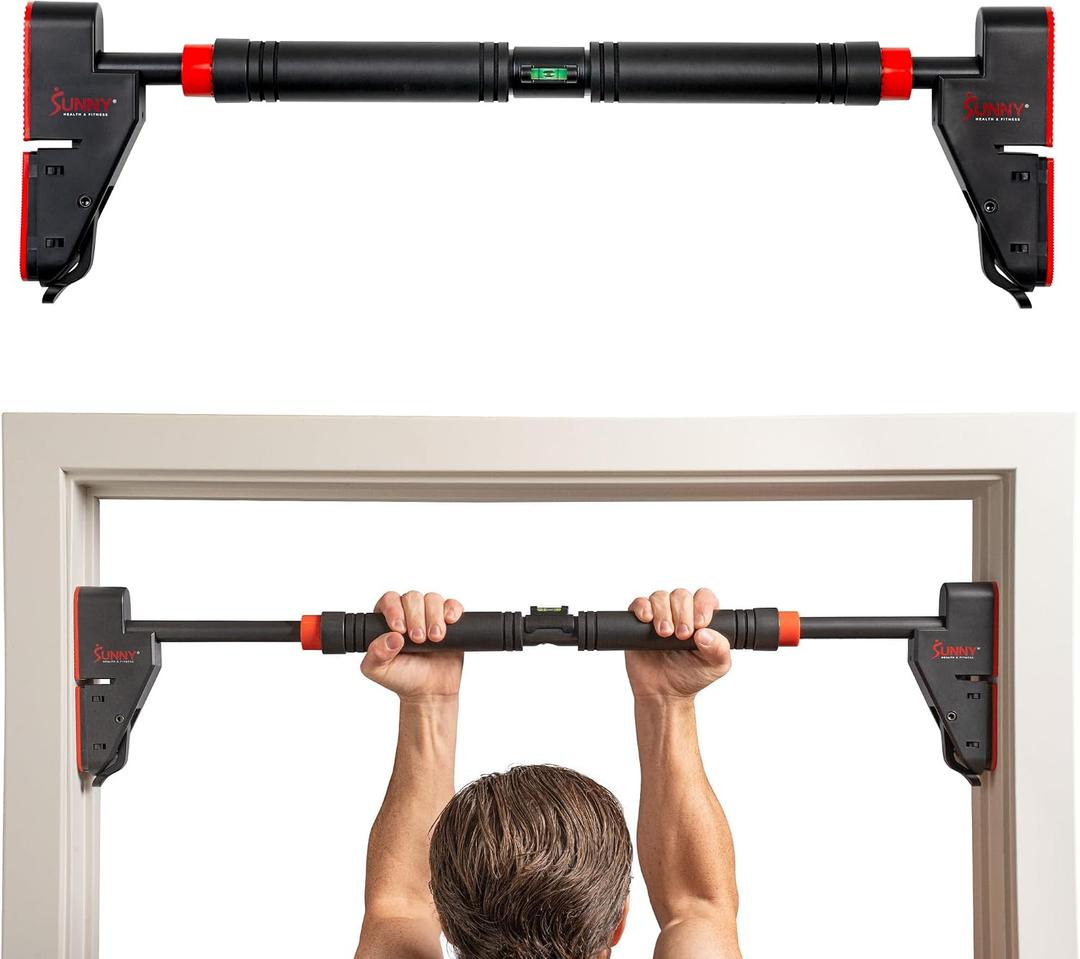 Sunny Health & Fitness Adjustable Doorway Chin Up/ Pull Up Bar 330 LB