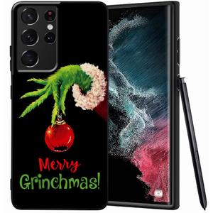 MSEAANBK Compatible with Samsung Galaxy S21 Ultra Case, Christmas Tree Red Truck Aesthetic Pattern Design, Full Body Protection Shockproof Cover Case for Samsung Galaxy S21 Ultra 5G 6.8"…