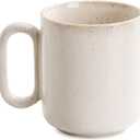 Ceramic Coffee Mug, 15 oz Coffee Cup with Handle Aesthetic Tea Mugs, 15.2 Ounces (EXP 02/11/27)