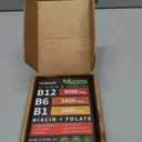 NUSAVA (2 Pack) Vitamin B12 Liquid Drops 5000mcg-B12 Sublingual with B6 & Vitamin B Complex -Methylcobalamin B12 Drops for Women & Men - Vegan Supplement,Non-GMO, Crimson Orange (2 Fl Oz, 80 Servings), BBD: 05/2028