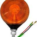 3C081-75870 Amber Hazard Light 3C08175870 for Kubota B L M Series Tractors B2320 B2620 B2650 B2920 B3000 B3200 B3300 B3350 L4740 L4760 L5040 L5060 L5240 L5460 L5740 M5040 M7040 M8540 M9540
