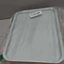 10 Pack Plastic Fast Food Serving Tray, Colorful Rectangular Cafeteria Rectangular Serving Platter Grill Tray for Restaurant Coffee Home School Party Supplies