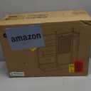 Somdot Laundry Hamper with Fabric Drawer and Shelves, Laundry Basket Sorter with 15.8 Gallons (60L) Pull-Out and Removable Bag, White Leather