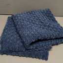 Fancy Homi 2 Packs Dusty Blue Decorative Throw Pillow Covers 18x18 Inch for Couch Bed Sofa, Modern Farmhouse Boho Home Decor, Soft Cute Plush Corduroy Cushion Case 45x45 CM