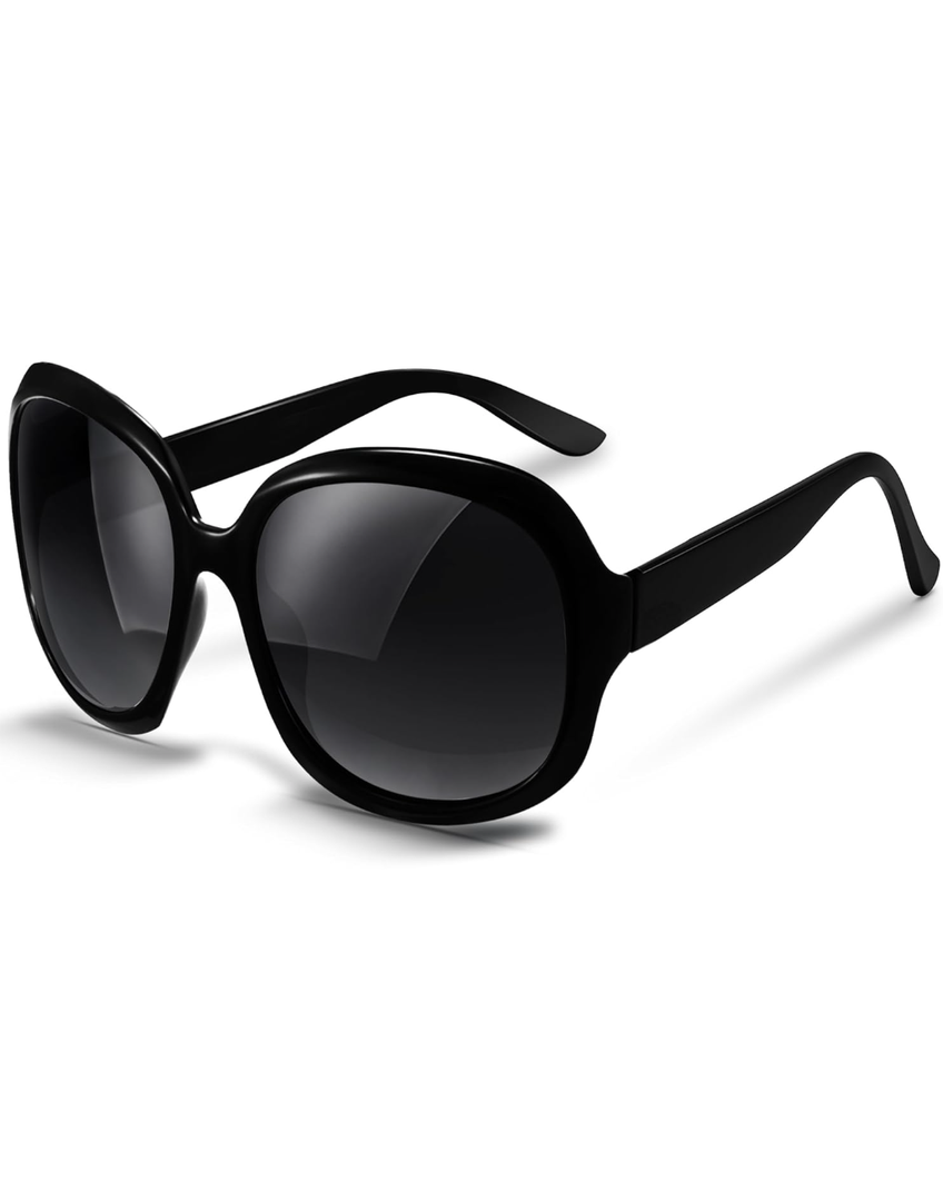 miyya Bug Eye Oversized Polarized Sunglasses Womens, Trendy Retro Sun Glasses for Women 2025, Oversized UV Protection Shades