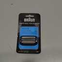 Braun Series 5 Electric Shaver Replacement Head, Easily Attach Compatible Head for New Generation Series 5/6 Shavers, 53B, Black