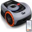 Navimow i105E Robot Cordless Lawn Mower Peripheral, Recommended 500m², Max. 600m², RTK+Vision Lawn Mower Robot Lawn (Refurbished)