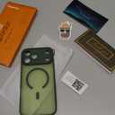 Designed for iPhone 17 Pro Max Case, Compatible with MagSafe, [Camera Protection] [15FT Military Drop Protection] Shockproof Translucent Matte Anti-Slip Phone Case, 6.9", Alpine Green