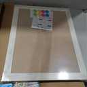 4 THOUGHT Dry Erase Board, 24" x 18" Magnetic Whiteboard, Vintage White