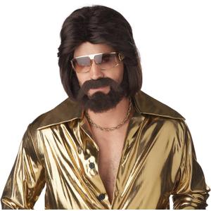 California Costumes Rocking Dude Wig (Brown)