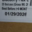 Uncle Crumbles Granola Bulk Box, Blueberry Flax - Gluten Free, Kosher, Non-GMO - Oat Cereal for Restaurants, Food Service, and Events - 25lb Box,  Best By: 01/29/26