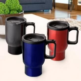 Fill n Brew Insulated Mug, Plastic, 16 Ounces