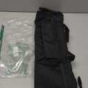 Guiseapue Double Stroller Organizer with 2 Insulated Cup Holders: Parent Console Double Jogging Stroller Accessories Fits for Baby Jogger City Mini GT2 and Jeep Double Stroller (Black)