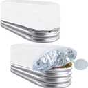 Plant Covers Freeze Protection 6.3 x 3 x 1.5 FT Rectangular Plant Cover for Winter, 2 Pcs Frost Cloth for Outdoor Plants Raised Garden Bed Cover, Winter Frost Blanket with Insulated Liner Drawstring