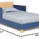 Delta Children - GapKids Wood Toddler Bed with Reversible Headboard - Greenguard Gold Certified, Indigo Blue, Full