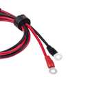 Heavy Duty 12AWG Male to Male Cigarette Plug Cigarette Lighter Adapter Charger Cord With LED Lights 6ft (6FT)