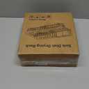 romision Expandable Dish Drying Rack Over The Sink Small Metal Stainless Steel Plate Holder for Compact Kitchen, Space Saving Modern Silver Hanging Drainer